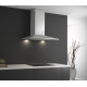 Campana decorativa PANDO P-227/90 INOXIDABLE 850 S.E.C. 230/50. 1576. Ancho 90 cm. Clase C